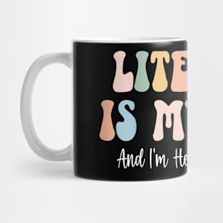 Literacy is my jam and I'm here to spread it Mug